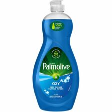 Palmolive Ultra Dish Soap Oxy Degreaser Concentrate - 20 fl oz (0.6 quart) - Residue-free, Dry Resistant, Eco-friendly, Biodegradable, Phosphate-free, Paraben-free - Blue - 1 Each