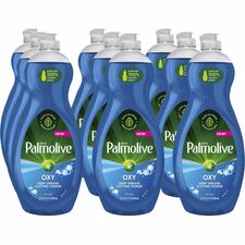 Palmolive Ultra Dish Soap Oxy Degreaser Concentrate - 32.5 fl oz (1 quart) - Residue-free, Soft, Biodegradable, Phosphate-free, Paraben-free, Eco-friendly - Multi - 9 / Carton
