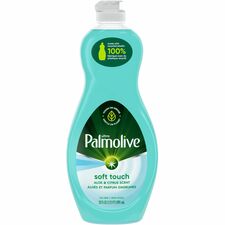 Palmolive Ultra Liquid Dish Soap 20 fl oz (0.6 quart) - Aloe & Citrus Scent - Phosphate-free, Paraben-free, Eco-friendly, Biodegradable - Clear - 9 / Carton