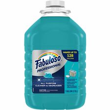Fabuloso Ocean Multi-use Cleaner Concentrate - 128 fl oz (4 quart) - Ocean Cool, Pleasant Scent - Long Lasting, pH Neutral, pH Balanced, Easy to Use, Rinse-free - Blue - 4 / Carton