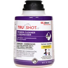 TruShot 2.0 Power Cleaner and Degreaser Concentrate - 10 fl oz (0.3 quart) - Clean Fresh Scent - Butyl-free - Purple Cartridge - 4 / Carton