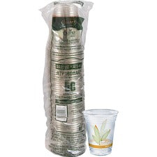 Solo Bare Eco-Forward 16 oz Cold Cups 16 fl oz - Clear - Paper - Cold Drink, Iced Coffee, Beer, Smoothie, Beverage - Recycled - 50 / Pack