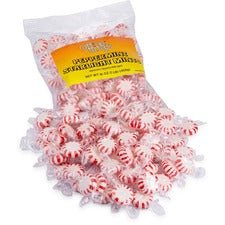 Office Snax Starlight Peppermints Hard Candy Starlight Peppermint - Individually Wrapped - 16 oz - 1 Each