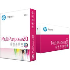 HP Papers Multipurpose20 Copy Paper - White 96 Brightness - Letter - 8 1/2" x 11" - 20 lb Basis Weight - Smooth - Quick Drying, Smear Resistant - White - 500 Sheets per Ream - 400 / Pallet