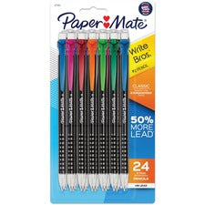 Paper Mate 0.7mm Mechanical Pencils 0.7 mm Lead - Assorted Barrel - 24 / Pack