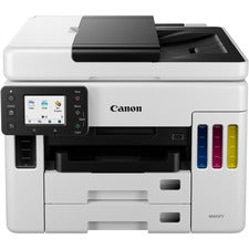 Canon MAXIFY GX7021 Wireless Inkjet Multifunction Printer - Color - White Copier/Fax/Printer/Scanner - Color Scanner - Color Fax - Ethernet - Wireless LAN - USB - For Plain Paper Print - 1 Each