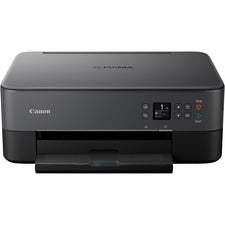 Canon TS6420A Wireless Inkjet Multifunction Printer - Color - Black Copier/Printer/Scanner - 4800 x 1200 dpi Print - Color Scanner - Wireless LAN - Wireless PictBridge - USB - For Photo Print - 1 Each