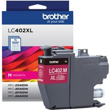 Brother LC402XLMS Original High Yield Inkjet Ink Cartridge - Magenta - 1 Each 1500 Pages