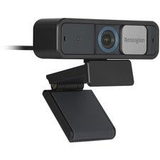 Kensington W2050 Webcam - 30 fps - Black - USB Type C - 1 Each 1920 x 1080 Video - Auto-focus - 360° Angle - 2x Digital Zoom - Microphone - For Notebook, Computer