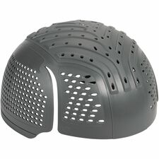Ergodyne Universal Bump Cap Insert with Venting Recommended for: Mechanic, Baggage Handling, Factory, Industrial - Bump, Scrape, Bruise Protection - Polyethylene - Charcoal - Lightweight, Vented, Breathable, Impact Resistant, Durable, Comfortable, Padded