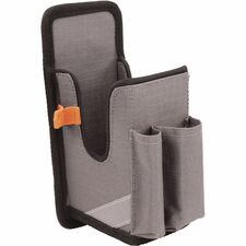 Ergodyne Squids 5541 Carrying Case Rugged (Holster) Bar Code Scanner, Mobile Computer, Pen - Gray Drop Resistant, Abrasion Resistant - Polyester, Ripstop Body - Belt Clip, Holster - 8.3" Height x 3.5" Width x 4.3" Depth - Large Size - 1 Each