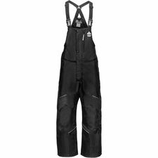 Ergodyne 6472 Insulated Bib Overalls Bib Overall - Large - Black - 300D Oxford Polyester, Polyester