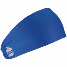 Ergodyne 6634 Cooling Headbands One Size - Blue - Knit, Fabric - 1 Each