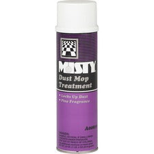 MISTY Dust Mop Treatment For Multi Surface, Multipurpose - Spray - 18 fl oz (0.6 quart) - Pine Scent - No-wax, Water Based, Silicon-free, Pleasant Scent - White - 12 / Carton