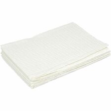Hospeco Precious Baby Changing Stations Liners 17.88" Length x 13.50" Width - High-density Polyethylene (HDPE) - White - 500 / Carton