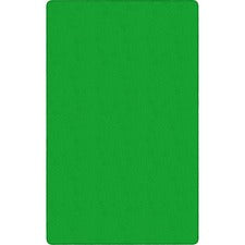 Flagship Carpets Solid Color 12' Rectangular Rug Floor Rug - Traditional - 12 ft Length x 90" Width - Rectangle - Lime Green - Nylon, Yarn