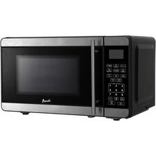 Avanti Countertop Microwave Oven 0.7 ft³ Capacity - Microwave - 9 Power Levels - 12" Turntable - Countertop - Stainless Steel