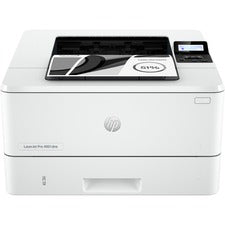 HP LaserJet Pro 4001dne Desktop Wired Laser Printer - Monochrome 42 ppm Mono - 4800 x 600 dpi Print - Automatic Duplex Print - 350 Sheets Input - Ethernet - 80000 Pages Duty Cycle - Plain Paper Print - Gigabit Ethernet - USB