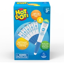 Hot Dots Light-Up Interactive Pen, Pack of 6 Learning Toy - Theme/Subject: Fun - 3-7 Year - 6/Set
