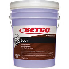 Betco Symplicity Sour Fabric Neutralizer Concentrate Liquid - 640 fl oz (20 quart) - Mild Scent - 1 Each - Yellow