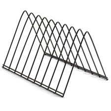 Officemate Triangle Wire Sorter 7" Height x 7" Width x 11" Depth - Desktop - Sturdy - Black - Steel Wire - 1 Each