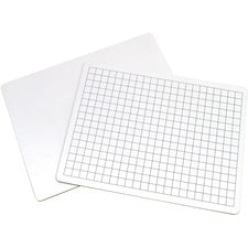 Pacon Dry-Erase Lapboard 12" (1 ft) Width x 9" (0.8 ft) Height - White Melamine Surface - 25 / Pack