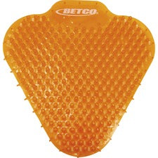Betco Anti-Splash Scented Urinal Screen Lasts upto 45 Days - Anti-splash, Recyclable, Flexible - 60 / Carton - Orange