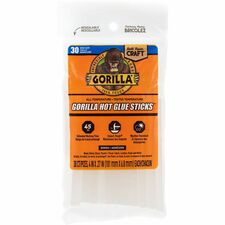 Gorilla Mini Hot Glue Sticks Clear - 30 / Pack