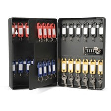 CARL Combination Key Cabinet Combination Lock, Pre-drilled Mounting Hole - Black - Plastic