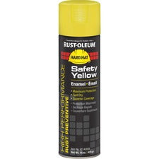 Rust-Oleum High Performance Enamel Spray Paint Aerosol - Safety Yellow - 15 fl oz - 1 Each