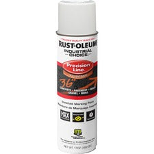 Rust-Oleum Industrial Choice Marking Spray Paint Aerosol - White - 17 fl oz - 1 Each