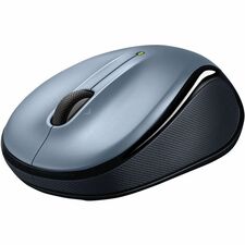 Logitech M325S Wireless Mouse Optical - Wireless - Radio Frequency - 2.40 GHz - Silver - USB - 1000 dpi - Tilt Wheel - 5 Button(s) - 3 Programmable Button(s) - Small Hand/Palm Size - Symmetrical - 1 Each