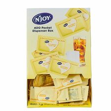 Njoy Yellow Sucralose Sugar Substitute 0.035 oz (1 g) - Sucralose - 400 / Box