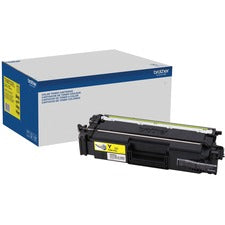 Brother TN810XLY Original High Yield Laser Toner Cartridge - Yellow - 1 Each 9000 Pages
