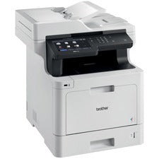 Brother MFC-L8905CDW Wireless Laser Multifunction Printer - Color Copier/Fax/Printer/Scanner - 33 ppm Mono/33 ppm Color Print - 2400 x 600 dpi Print - Automatic Duplex Print - Up to 60000 Pages Monthly - Color Flatbed/ADF Scanner - 1200 dpi Optical Scan -