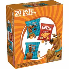 Keebler Sweet & Salty Variety Pack Individually Wrapped - Sweet & Salty, Cinnamon, Chocolate, Original - 1.25 lb - 20 / Box