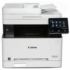 Canon imageCLASS MF656Cdw Wireless Laser Multifunction Printer - Color - White Copier/Fax/Printer/Scanner - 22 ppm Mono/22 ppm Color Print - 1200 x 1200 dpi Print - Automatic Duplex Print - Color Flatbed Scanner - 600 x 600 dpi Optical Scan - Gigabit Ethe