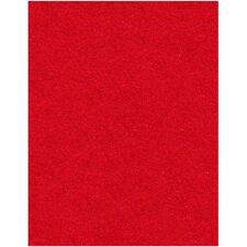 Genuine Joe Buffing Floor Pad 14" Width20" Length - Buffing, Floor - Red - 5 / Carton