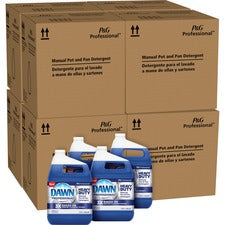 Dawn Manual Pot/Pan Detergent 128 fl oz (4 quart) - Heavy Duty - Blue - 192 / Pallet