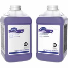 Diversey Speedball Power Cleaner & Degreaser Concentrate - 84.5 fl oz (2.6 quart) - Fresh Lemon, Citrus Scent - Butyl-free, Rinse-free, Residue-free, Heavy Duty - Purple - 2 / Carton