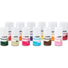 AirWorks Metered Air Freshener Kit Aerosol - 7 fl oz (0.2 quart) - 12 / Carton