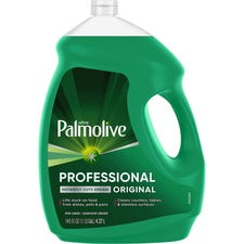 Palmolive Professional Original Liquid Dish Soap 145 fl oz (4.5 quart) - pH Balanced, Phosphate-free, Paraben-free, Eco-friendly - Green - 1 Each