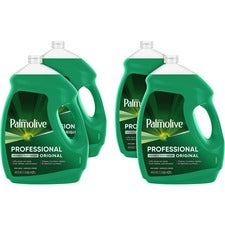 Palmolive Professional Original Liquid Dish Soap 145 fl oz (4.5 quart) - pH Balanced, Phosphate-free, Paraben-free, Eco-friendly - Green - 4 / Carton