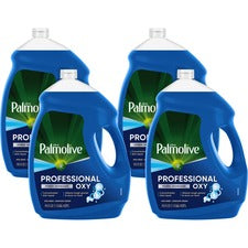 Palmolive Professional Dish Soap Oxy Degreaser Concentrate - 145 fl oz (4.5 quart) - Phosphate-free, Paraben-free, Eco-friendly - Blue - 4 / Carton