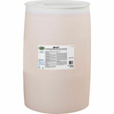 Zep Commercial EZ Floor Cleaner/Wax Stripper 7040 fl oz (220 quart) - Citrus Scent - Film-free, Ammonia-free - Orange, Clear - 1 Each