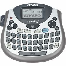 Dymo LetraTag 100T Label Maker 5 Font Size - Battery - 4 Batteries Supported - AA - Blue - Handheld - Auto Power Off - for Home, Office