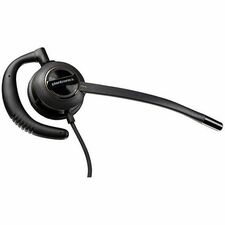 Poly EncorePro HW530 Quick Disconnect Headset Mono - Mini-phone (3.5mm) - Wired - 20 Hz to 16 kHz - On-ear - Monaural - Ear-cup - 2.92 ft Cable - Omni-directional, Noise Cancelling Microphone - Black