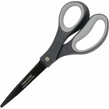 Fiskars Non-stick Titanium Soft Grip Scissors Titanium - Gray - 1 Each