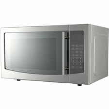 Avanti Microwave Oven 1.1 ft³ Capacity - Microwave - 10 Power Levels - 1000 W Microwave Power - 120 V AC - FuseStainless Steel - Countertop - Silver
