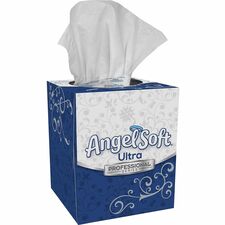 Angel Soft Professional Series Facial Tissue 2 Ply - WhiteBox - 96/Box - 36 / Carton